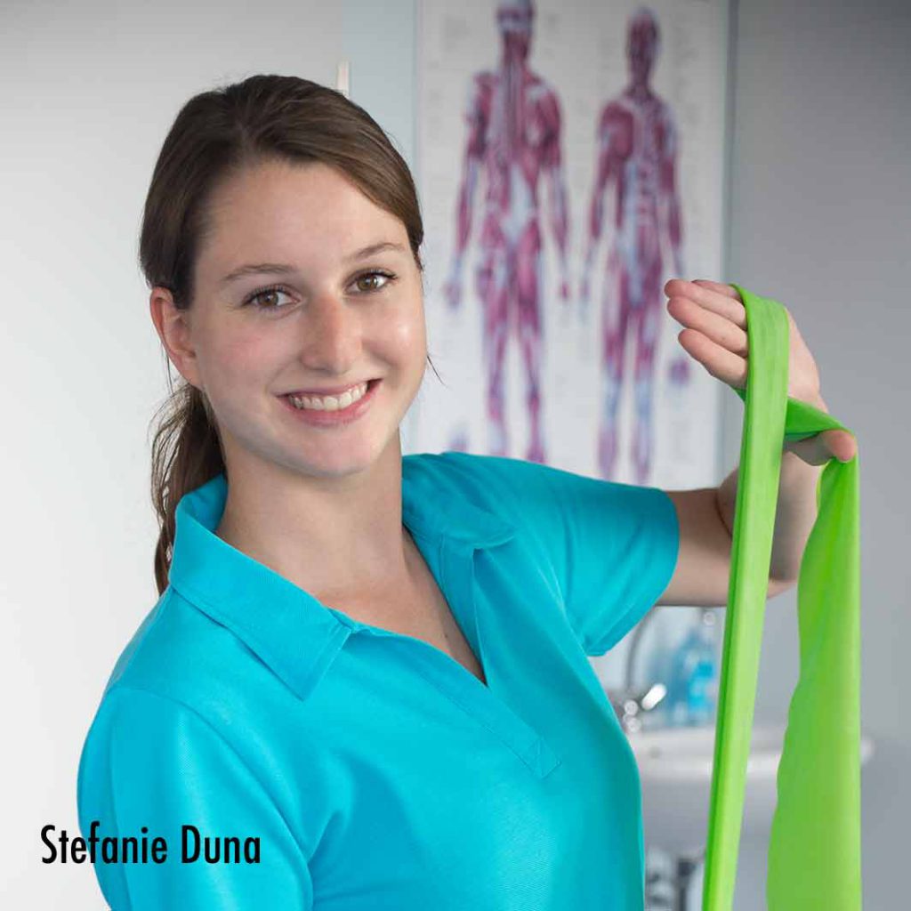 Stefanie Duna ist Mitarbeiterin bei Physiotherapiepraxis Demharter-Duna & Roßmann